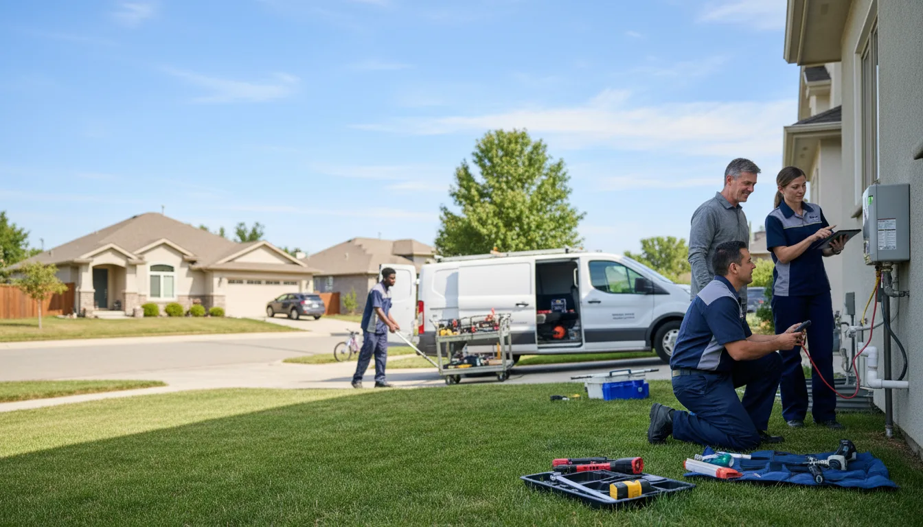 Tankless water heater service in Menifee, CA